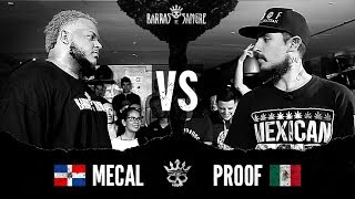 BDS 3 Mecal 🇩🇴 vs Proof 🇲🇽  Batallas Escritas   Host JKE  Crew Peligrosos [upl. by Gibrian]