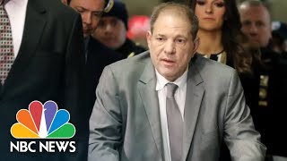 Harvey Weinstein Sentenced To 23 Years In Prison Addresses Court  NBC News [upl. by Suoivatnod301]