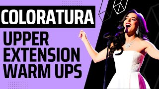 Coloratura Soprano Upper Extension Warm Up  Daily Advanced Vocal Exercises For High Voices [upl. by Asiul47]