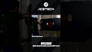 ACETECH Volcano Grenade Launcher wBuiltIn Rechargeable Tracer Unit Showcase  RedWolf Airsoft RWTV [upl. by Lotti]