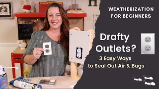 Drafty Outlets  3 Ways to Seal Up [upl. by Odie]