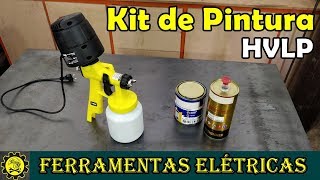 Kit de Pintura  Pistola de Pintura com Motor [upl. by Tireb800]