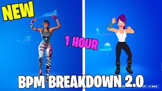 FORTNITE BPM BREAKDOWN EMOTE 1 HOUR [upl. by Zamora]