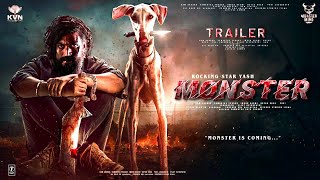 Monster Teaser Trailer  Yash  Boby Deol  Shruti Hassan  Lokesh Kanagaraj  New South Movie [upl. by Marthe]