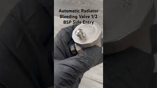 Automatic Radiator Bleeding Valve 12 BSP Side Entry [upl. by Nojid]