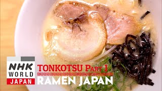 TONKOTSU RAMEN FUKUOKA Part 1  RAMEN JAPAN [upl. by Neumeyer]