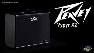 Peavey Vypyr X2 Guitar Bass and Acoustic Digital Modeling Amp 40 Watts AmericanMusicalcom [upl. by Avron422]