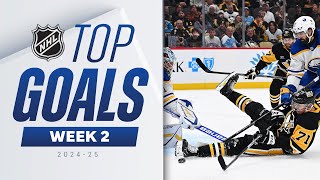 The FILTHIEST GOALS from Week 2 🚨  202425 NHL Highlights [upl. by Nuahsyar]