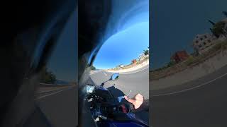 Yamaha r25 highest speed test r25 yamaha insta360 insta360onex2 motovlog shorts [upl. by Findlay]