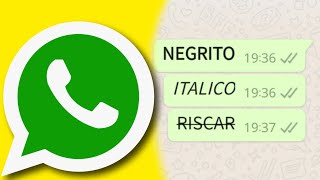 Como escrever em Negrito no Whatsapp [upl. by Aleris]