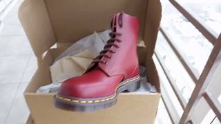 Dr Martens Vintage 1460 Made in England Oxblood [upl. by Ellehsem24]