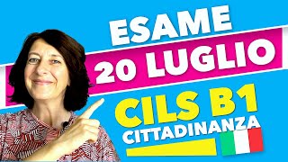 Consigli Utili per Preparazione Esame CILS B1 Cittadinanza Italiana del 20 luglio 2023 🇮🇹 [upl. by Barrie]