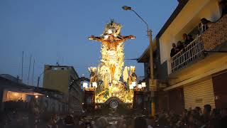 Señor de Luren  Octubre 2017  Moreno pintan a Cristo [upl. by Aciamaj]