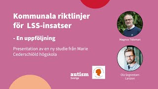 Kommunala riktlinjer för LSSinsatser – en uppföljning [upl. by Hguh325]