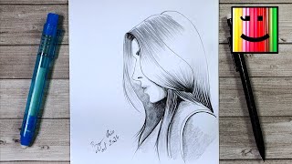 Comment illustrer une femme de profil [upl. by Noe]