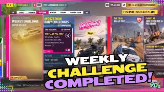 Forza Horizon 5 Forzathon Weekly Challenge Super Veloce Complete Guide [upl. by Boris]