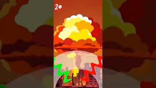 Stages of nuclear bomb blast [upl. by Kynan]