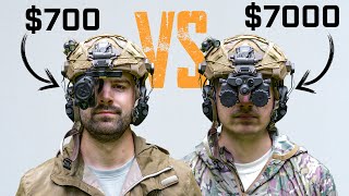 Does Budget Night Vision Work  700 vs 7000 [upl. by Yrocal]