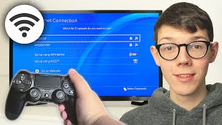 How To Connect PS4 To Internet  Full Guide [upl. by Itida241]