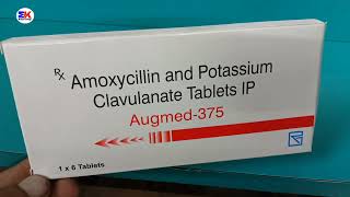 Augmed 375 mg Tablet  Amoxicillin and Potassium Clavulanate Tablet  Augmed Tablet Uses Benefits [upl. by Adoh]