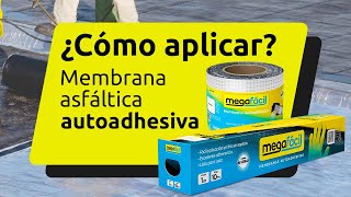 membrana adhesiva fácil aplicación  Paso a Paso Megaflex [upl. by Harifaz]