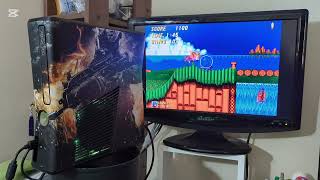 Demo  RGH 3 Modded quotFPSquot 250GB Xbox 360 Slim  10317  The Retro Hero [upl. by Adnarim]