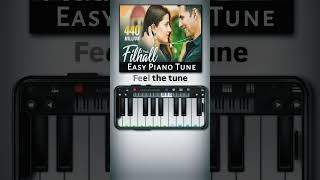 Filhall Song Easy Piano Tutorial  Piano Music trending piano [upl. by Richter119]