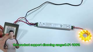 Push amp Dali high accuracy dimmable LED driver [upl. by Annamaria606]