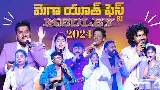 State mega youth fest medley 2024 telugu christian songs remix sreshta karmoji youthfest vizag [upl. by Spain745]