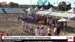 European Beach Tennis Championships 2024  Opening Ceremony [upl. by Fletch]