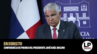 Conferencia de prensa semanal del presidente José Raúl Mulino [upl. by Alarise70]