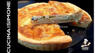 La Quiche Lorraine con Guanciale e Zucchine [upl. by Reivad921]