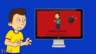 Caillou Receives A Boris Error [upl. by Aimac187]