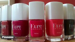 Ma collection de Vernis Kure Bazaar [upl. by Denna]