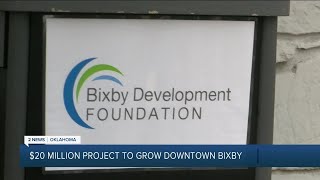 20 million project to grow downtown Bixby [upl. by Ekoorb]