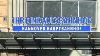 Bestreikter Hauptbahnhof Hannover [upl. by Scribner470]