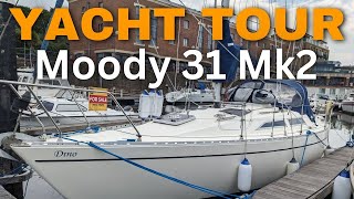 £32000 Yacht Tour  Moody 31 Mk2 [upl. by Damick220]