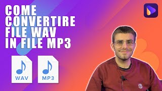 Convertire Audio da Wav a Mp3 con Uniconverter  Tutorial [upl. by Sayer]