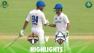 Full Highlights  Faisalabad vs Karachi Whites  Day 1  Final  QeAT 202324  PCB  M1U1A [upl. by Otreblide]