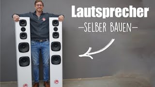 HighEnd Lautsprecher Selbstbau  Da freut sich der Nachbar [upl. by Kirsti915]