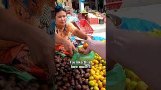 Friendly Market Vendor in Sumatra Indonesia 🇮🇩 [upl. by Dyana447]