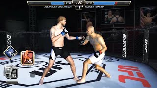 UFC mobile Alexander Gustafsson vs Glover Teixeiraufc ufc4 ufc5 [upl. by Manvel]