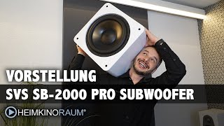 SVS SB2000 Pro Subwoofer Vorstellung Kompakt und kraftvoll ideal für Wohnzimmer Unser Testsieger [upl. by Nets]