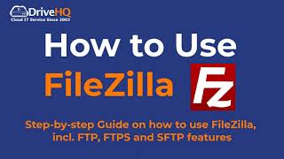 How To Use FileZilla FTP client  Connect to FTP FTPS and SFTP servers [upl. by Adam298]