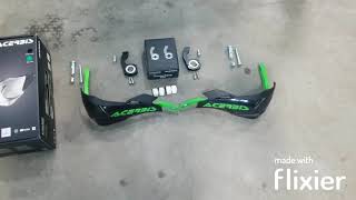 Kawasaki KLX 300 Dirt Bike 2020 – Present How to Install Acerbis XFactory Handguards [upl. by Aniala]