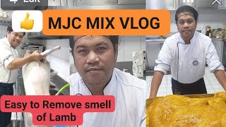 MJC MIX VLOG HOW TO CLEAN AND REMOVE THE SMELLY SMELL OF THE LAMB trending [upl. by Melody]