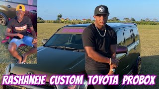 Rashaneie Custom Toyota Probox New Color  plans for the car and the Jamaican car scene  4k [upl. by Otipaga]