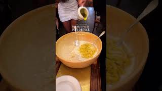 Truffle pasta in Florence Italy Its simply amazing [upl. by Anirtac]