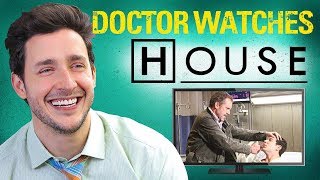 Real Doctor Reacts to HOUSE MD  Medical Drama Review  Doctor Mike [upl. by Aynos]