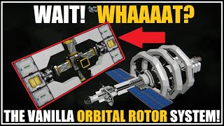 SPACE ENGINEERS VANILLA ORBITAL ROTOR SYSTEM by Kelevra  TUTORIAL [upl. by Aihtebat893]